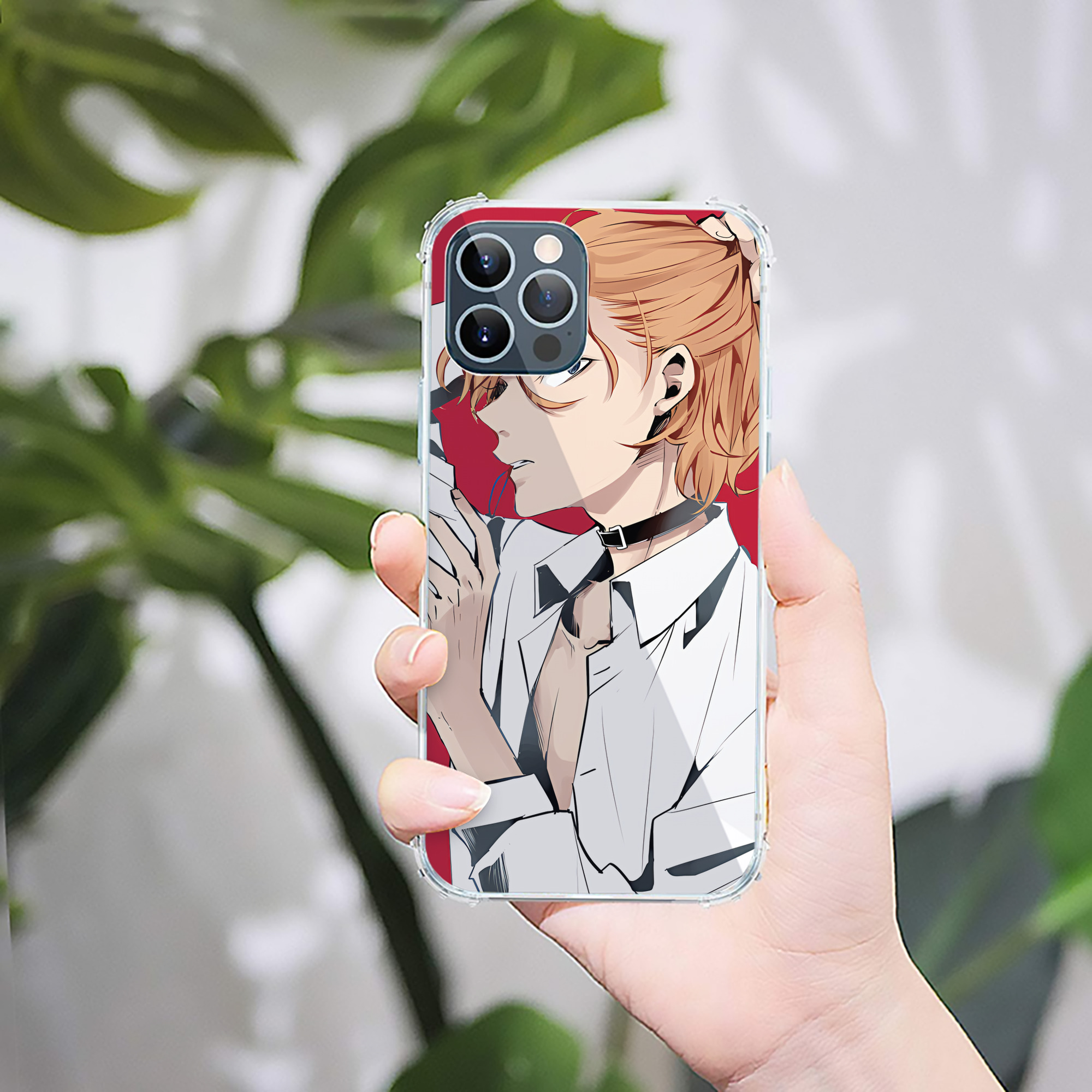 （画像用） 文豪ストレイドッグス Bungo Stray Dogs 【iPhone 12シリーズ対応】透明スマホケース（クリアソフトケース）